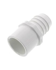 1-1/4" x 1-1/4" x 1" PVC Schedule 40 Insert x IPS Spigot x IPS Socket Adapter