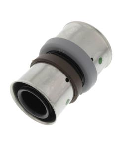 1-1/4" x 1-1/2" PEX Press PureFlow Polymer Coupling (Lead Free)
