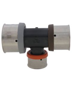 1-1/2" x 1-1/4" x 1" PEX Press PureFlow Polymer Tee