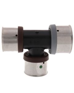 1-1/2" x 1-1/4" x 1-1/4" PEX Press PureFlow Polymer Tee