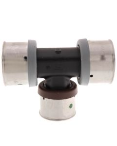 1-1/2" x 1-1/2" x 1-1/4" PEX Press PureFlow Polymer Tee