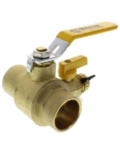 1-1/2" Sweat PRO-PAL Full Port Ball Valve w/ Drain (Lead Free)