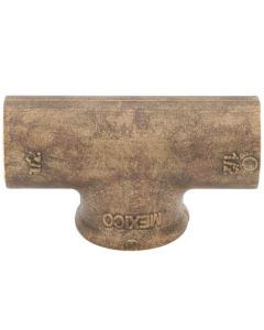 1/2" x 1/2" x 3/8" CxCxF Tee (Lead Free)