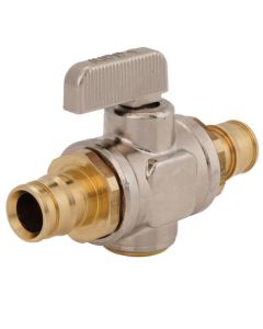 1/2" Expansion PEX Brass Ball Valve, Lead Free (Large Bore)