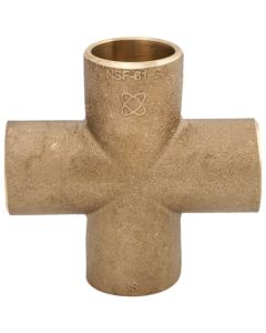 1" Cast Brass Cross (Lead Free)