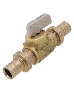 1/2" F2080 PEX Mini Ball Valve (Lead Free)