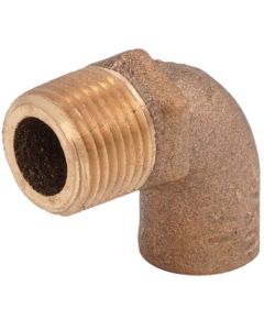 1/2" CxM 90° Elbow (Lead Free)