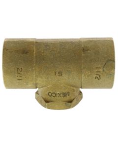 1-1/2" x 1-1/2" x 1" CxCxF Tee (Lead Free)