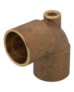 1" x 1/8" x 1" CxFxC Baseboard Tee (Lead Free)