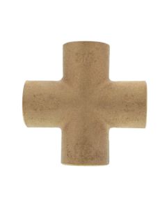 3/4" Cast Brass Cross (Lead Free)