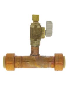 Add-A-Line 3/4 Push Fit x 1/4 OD Compression (No Lead Copper)