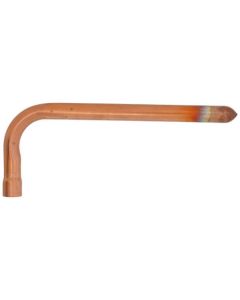 1/2" Female Sweat Stub Out Elbow, No Lead (3-1/2" x 8")