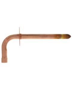 1/2" Female Sweat Stub Out Elbow w/ Square O Strap, No Lead (3-1/2" x 8")
