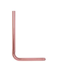 1/2" Male Sweat Copper Tub Spout Stub Out Elbow (13" x 7")