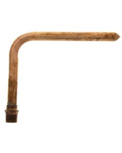 1/2" MIP Copper Tub Spout Stub Out Elbow (5" x 7")