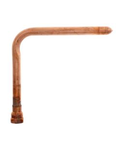 1/2" FIP Copper Tub Spout Stub Out Elbow (6" x 7")