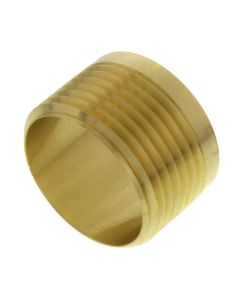 1" Female Sweat x 1" MIP Full Slip Brass Male Adapter