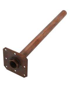 3/8" FIP × 1/2" Male Sweat Wall Termination Fitting (8-3/8" Length)