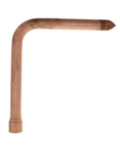 1" CPVC Socket Metalhead Copper Stub Out Elbow (11" x 10")