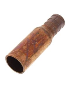 PowerPEX 1/2" PEX x 1/2" Male Sweat Copper Fitting Straight Adapter (Lead Free)