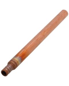 1/2" PEX Crimp x Open End Copper Stub Out Bullet (8" Length)