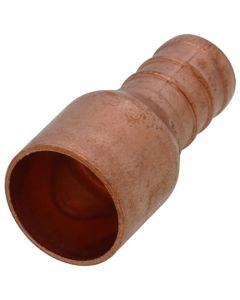 PowerPEX 1/2" PEX x 1/2" Female Sweat Copper Pipe Straight Adapter (Lead Free)