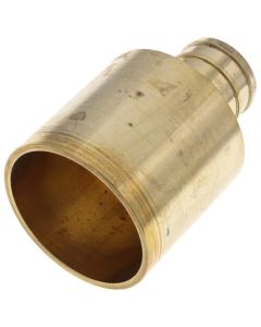 3/4" PEX x 1" Female Sweat Copper Pipe Brass Adapter (Lead Free)