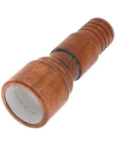 3/4" PVC x 1" PEX Crimp Straight Adapter (Lead Free)