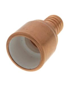 1" PVC x 1" PEX Crimp Straight Adapter (Lead Free)