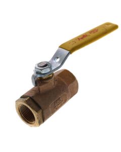 3/8" Standard Port Threaded Ball Valve w/ Steam Trim (7.2 Cv)