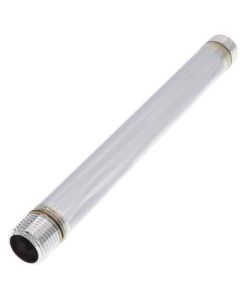 1/2" x 8" Chrome Brass Nipple (Lead Free)