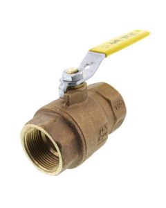 1-1/4" Full Port Contractor Series Threaded Ball Valve (125 Cv)