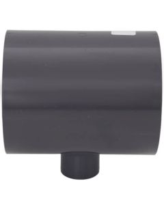 4" x 4" x 1" PVC Schedule 80 Reducing Tee