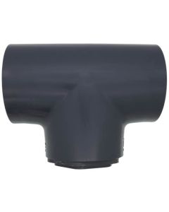 5" x 5" x 1-1/2" PVC Schedule 80 Reducing Tee