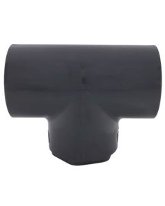 3" x 3" x 2" PVC Schedule 80 Reducing Tee (S x FPT)