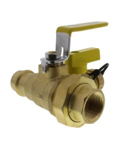 3/4" Pro-Pal Press Union Full Port Ball Valve w/ Hi-Flow Hose Drain & Reversible Handle (Lead Free)
