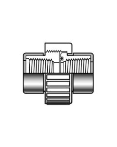 1/2" CPVC Schedule 80 FKM Union 2000 (FPT x FPT)