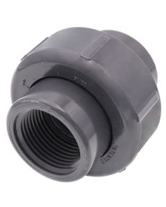 1" PVC Schedule 80 FKM Union 2000 (FPT x FPT)
