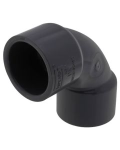 1-1/4" PVC Schedule 80 90° Sweep Elbow