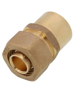 5/8" PEX-AL-PEX Compression x 3/4" Female Sweat Adapter