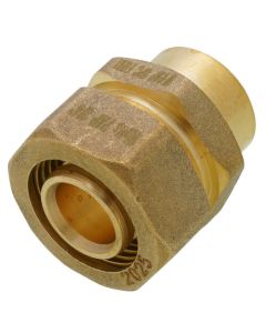 3/4" PEX-AL-PEX Compression x 3/4" Female Sweat Adapter