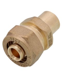 1/2" PEX-AL-PEX Compression x 1/2" Male Sweat Adapter