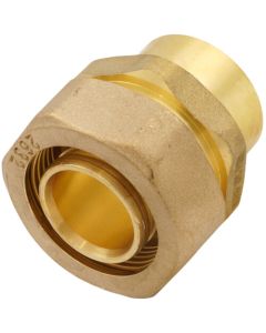 1" PEX-AL-PEX Compression x 1" Female Sweat Adapter