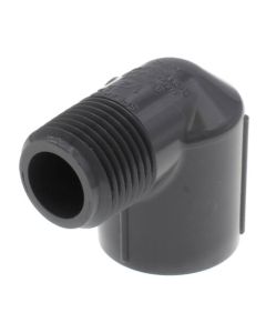 1/2" PVC Schedule 80 90-Degree Street Elbow (MIPT x FIPT)