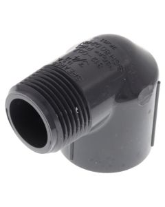 3/4" PVC Schedule 80 90-Degree Street Elbow (MIPT x FIPT)
