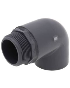 1-1/2" PVC Schedule 80 90-Degree Street Elbow (MIPT x FIPT)