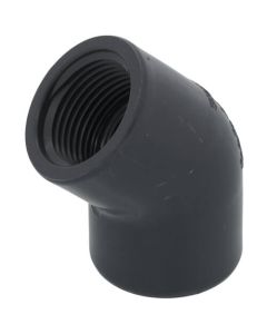 3/4" PVC Schedule 80 45° Elbow (FPT)