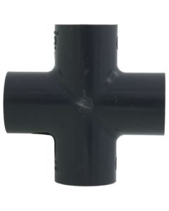 1/2" PVC Schedule 80 Cross (Socket)