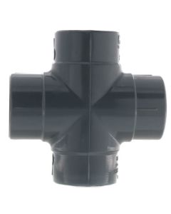 3/4" PVC Schedule 80 Cross (Socket)