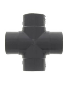 1-1/4" PVC Schedule 80 Cross (Socket)